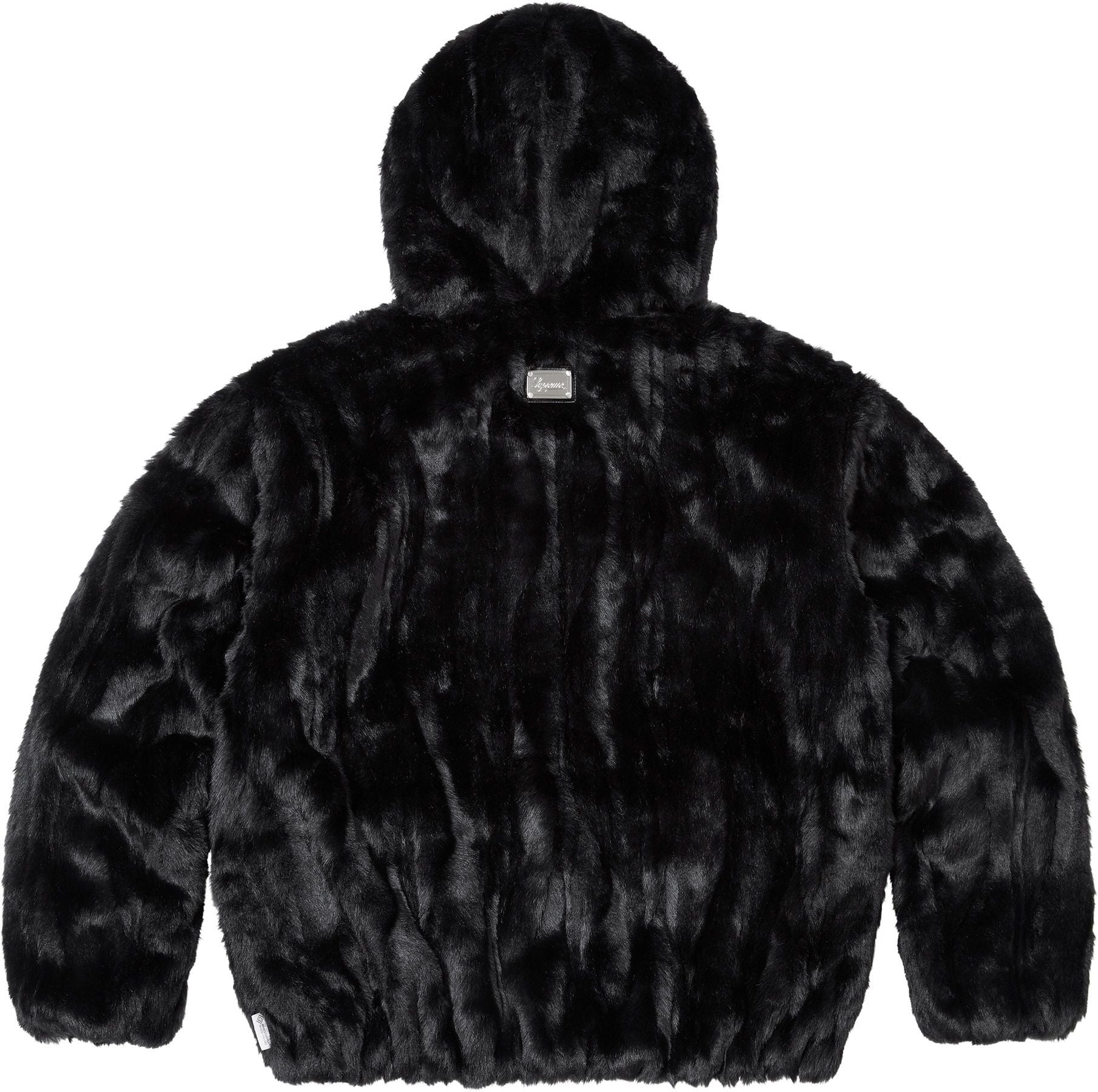 Faux Fur Hooded Jacket view 11